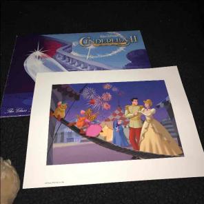 Disney Cinderella II Lithograph Set