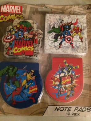 Marvel Comics Note Pads