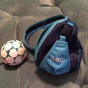 American Girl Soccer Ball And Bag Adorbs