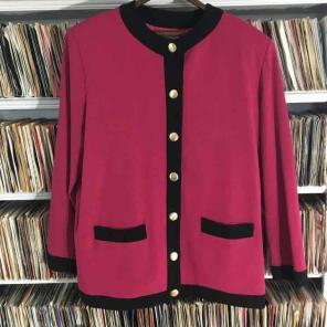 Vintage Van Mary suit jacket Pink Peru