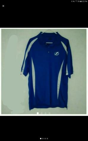 Tampa Bay Lightning Shirt & Visor