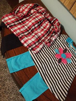Lot of 5 sets girls winter clothe 18 mo