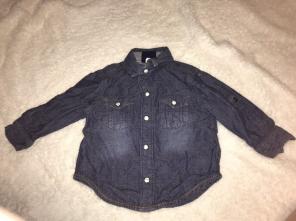 OshKosh 18 Mth Denim Like Shirt