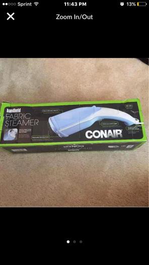 New Conair Hand Held Steamer