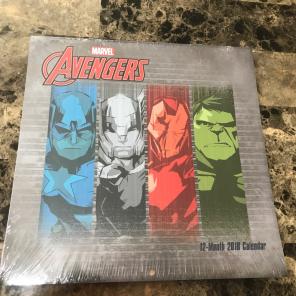 AVENGERS 2018 CALENDAR
