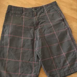 Young Men's Vans Plaid Shorts