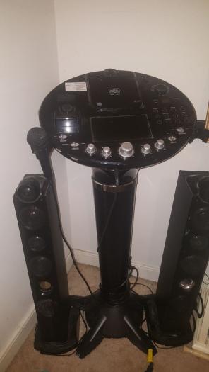 Karaoke Machine with CDs
