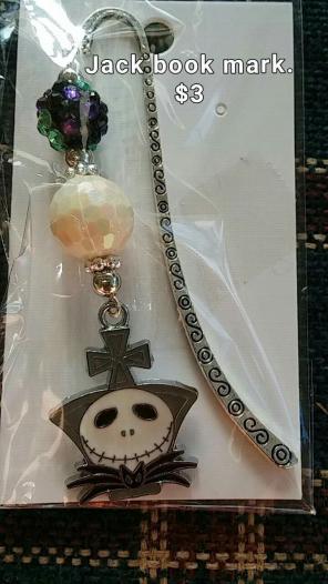 Jack with beads book mark.