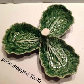 Bordallo Pinheiro Cabbage Relish Server