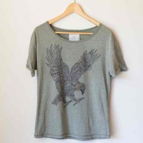 H&M - Women's Size M Eagle Jeweled T