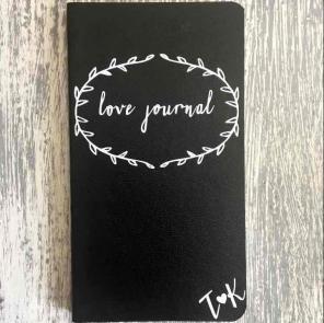 LOVE JOURNAL - CUSTOM INITIALS