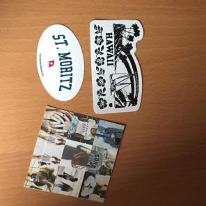 brandy melville card and stickers bundle