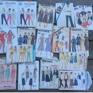 Woman's Vintage Clothing Patterns