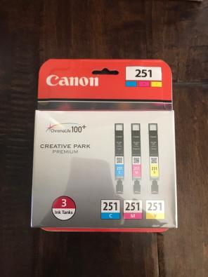 Canon 251 Creative Park 3 Pack