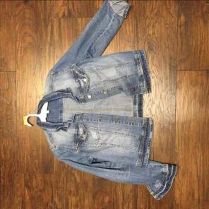 Jessica Simpson maternity Jean jacket