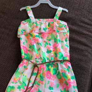Girls Cactus Romper