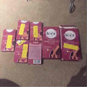 Bundle of Wax Strips VEET New in Box!