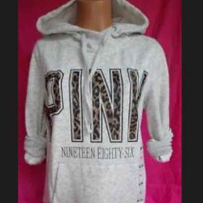 Victoria secret pink leopard hoodie