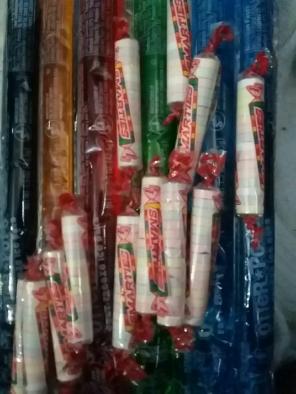 5 Popsicles, 10 rolls & 10 soft of candy