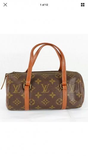 Vintage LV Monogram Mini Papillon