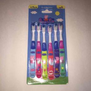 NEW Peppa Pig Toothbrushes 6-pack