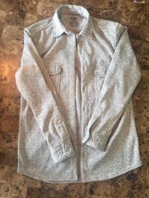 Men's Faded Glory Gray Cardigan!