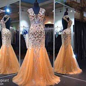 Gold Prom Dress
