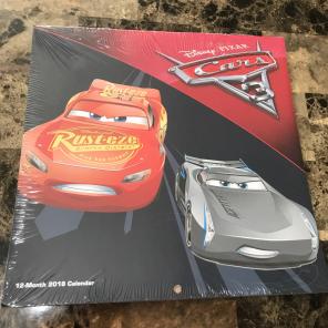CARS 2018 12 Month Calendar