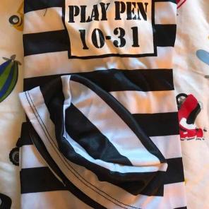 Inmate Baby Halloween Costume