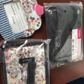 Thirty one luggage tags