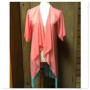 LuLaRoe coral floral aqua Monroe-small