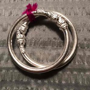 Pure Silver Baby Bangles