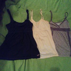 Abercrombie and Hollister tank bundle