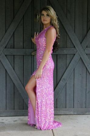 One shoulder Prom dress