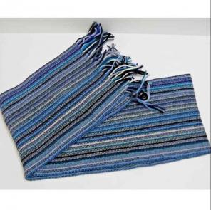 William Brunton Unisex Hand Knit Scarf