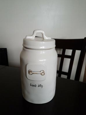 Rae Dunn Good Dog Canister