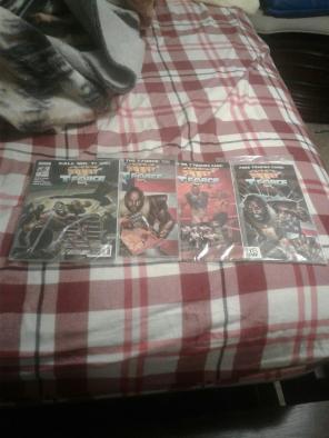 lot of 4 comics mr. T force