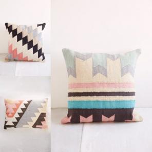 Plum & Bow Throw Pillow Set