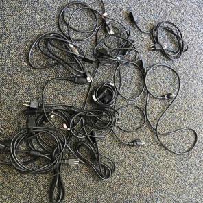 10 Computer PC power cables