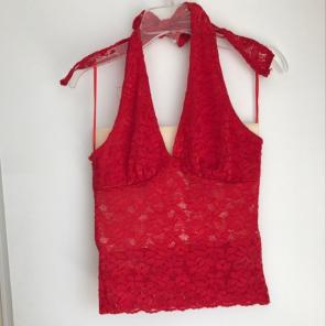 Lace Halted Top