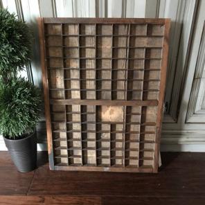 Antique Printers Drawer