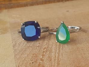 Two rings size 8
