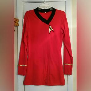 Star Trek TOS Lt. Uhura dress costume M