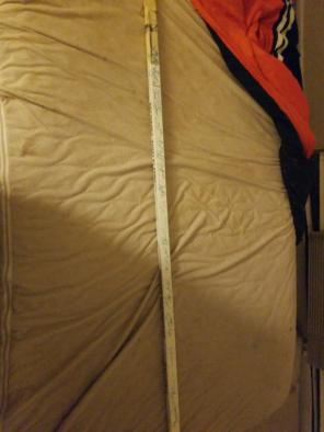 1961 Blackhawks sign hockey stick