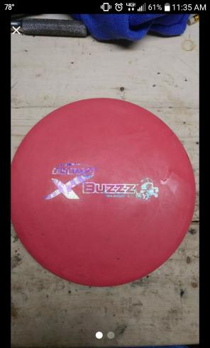 Discraft buzzz and meteor.