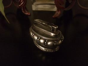 Ronson Silver Crown Table Lighter