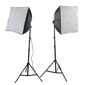2 SOFT BOX STUDIO LIGHTS