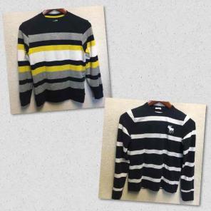 2pcs Kids Long Sleeve Muscle Sweat Shirt