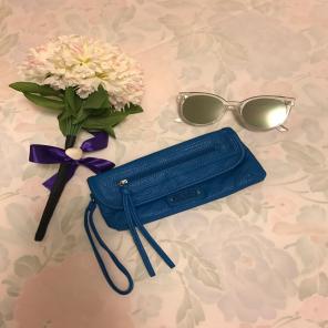 Aeropostale Blue Wristlet