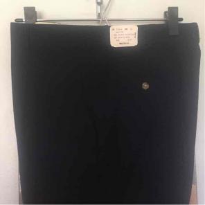 NEW, Navy Flat Front Dress Pant, 34